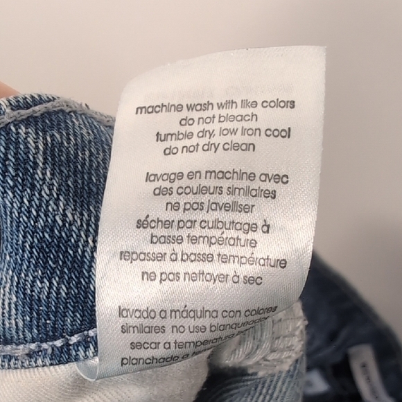 WeWoreWhat | Light Wash Blue Boyfriend Jeans High Waist Full Length Size 30 - Picture 9 of 9